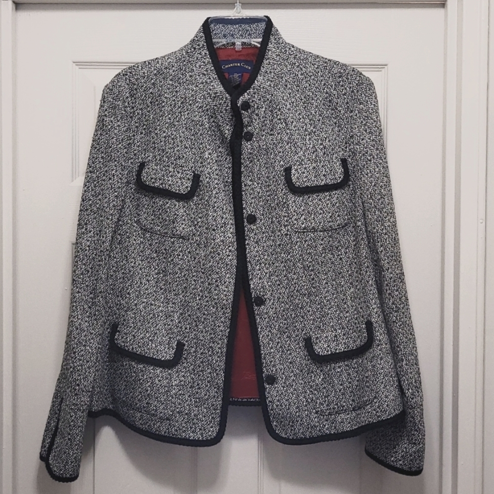 Women's Charter Club Suit Jacket